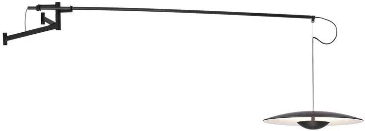 Marset Ginger A XL 42 wandlamp LED wengé|wit