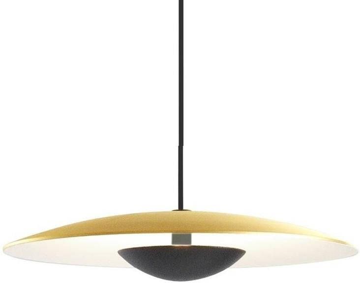 Marset Ginger hanglamp Ø60 LED DALI messing|wit
