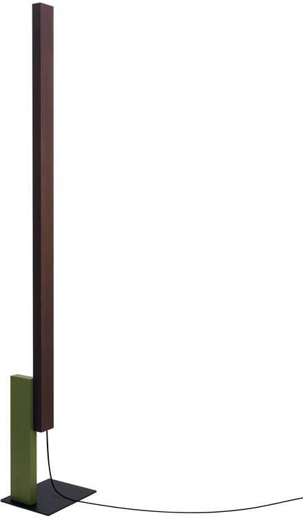 Marset High Line vloerlamp LED wenge-green