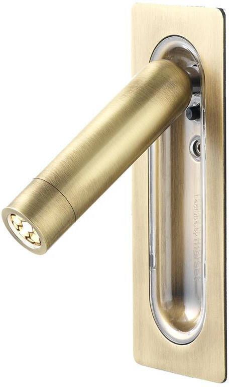 Marset Ledtube mini wandlamp LED brons