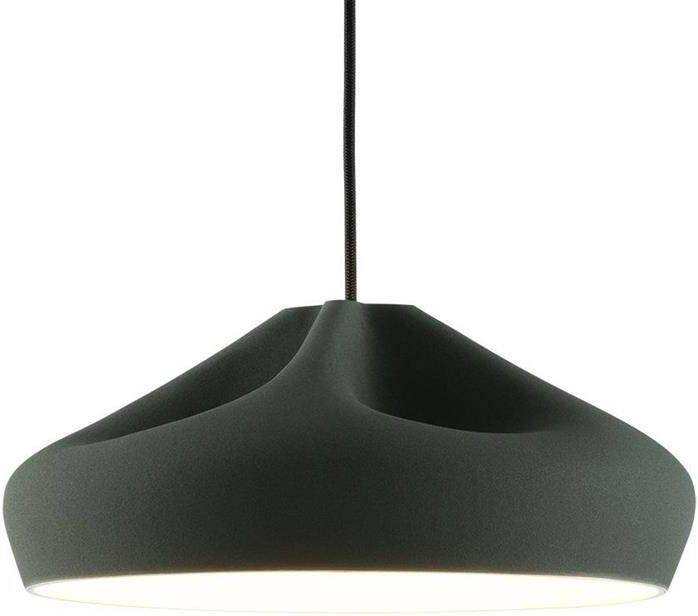 Marset Pleat Box 36 hanglamp Ø34 donkergroen|wit