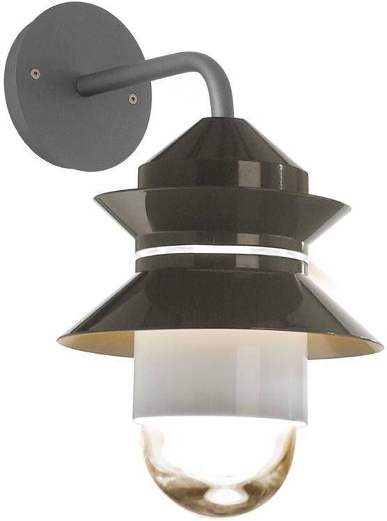 Marset Santorini A Fixed Stem wandlamp grijs