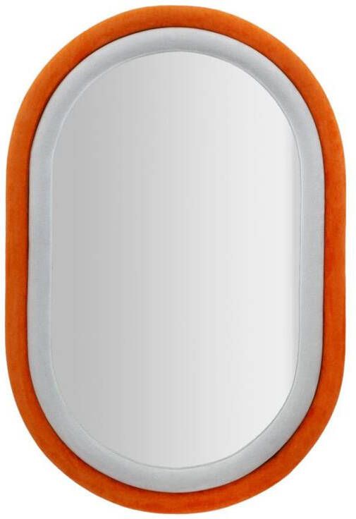 Mauro Ferretti Antony Wandspiegel in oranje fluweel