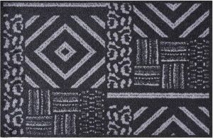 MD-Entree Schoonloopmat Ambiance Aztec Grey 50 x 75 cm