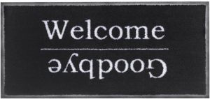 MD-Entree Schoonloopmat Emotion XS Welcome Goodbye 40 x 80 cm