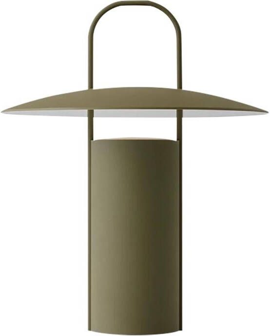 Menu Ray Draadloze Tafelamp Dusty Green