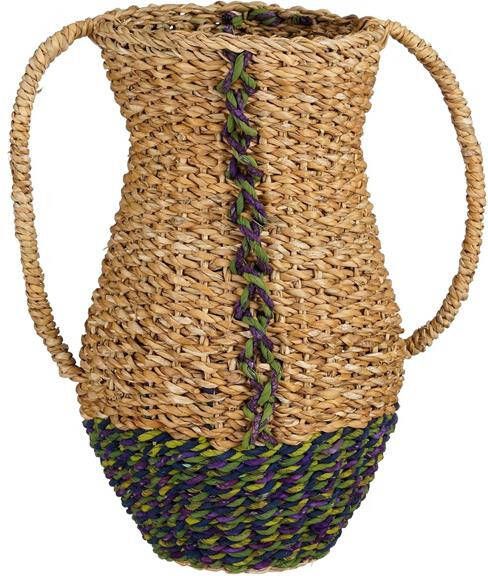Mica Decorations Cambridge Decoratieve Vaas H35 x Ø23 cm Groen