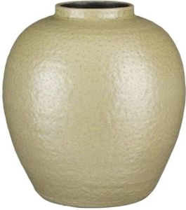 Mica Decorations Dorian Vaas 34x34x34 cm Terracotta Lichtgroen