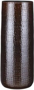 Mica Decorations Floyd Ronde Vaas H70 x Ø28 cm Keramiek Bruin