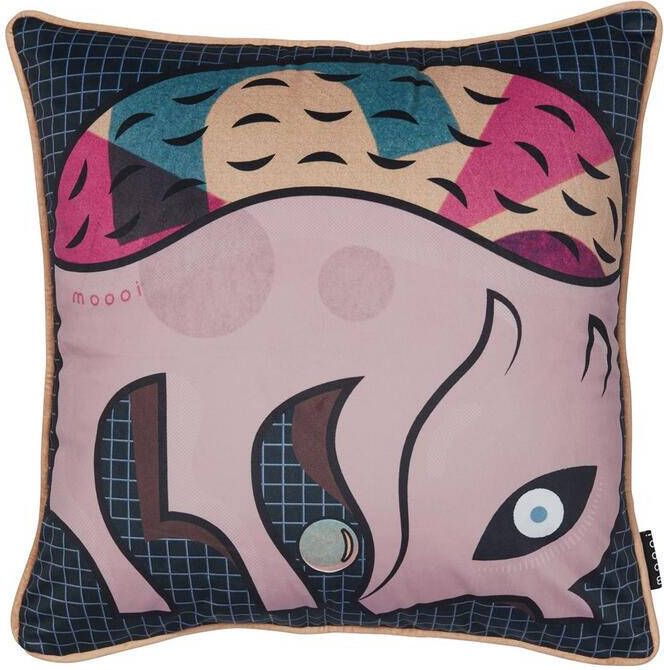 Moooi Armoured Boar Sierkussen 50x50 | 20x20 Inch cm Multi