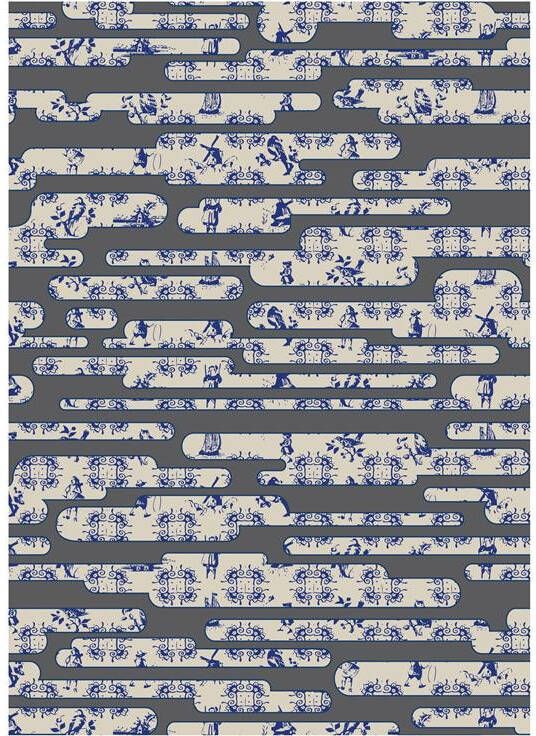 Moooi Carpets Dutch Sky vloerkleed 300x400 grijs