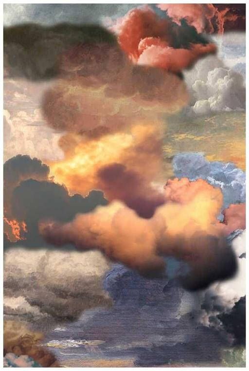 Moooi Carpets Walking on Clouds vloerkleed 200x300 polyamiade Dusk