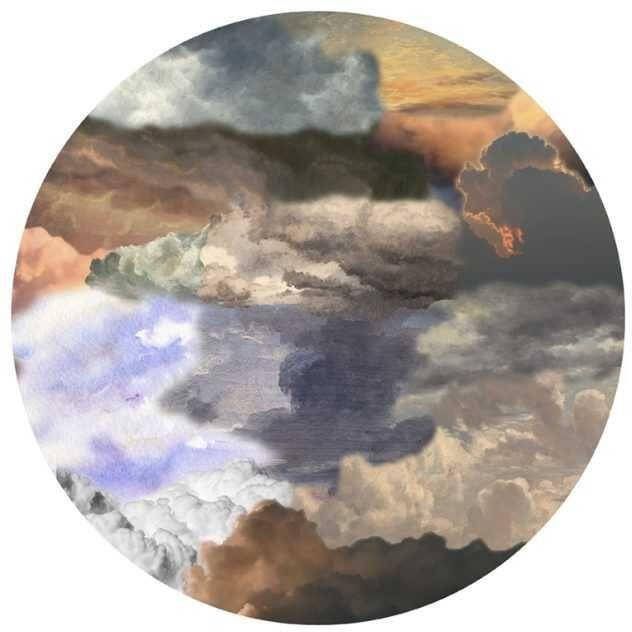 Moooi Carpets Walking on Clouds vloerkleed Ø250 polyamide Dawn