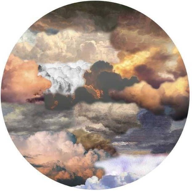 Moooi Carpets Walking on Clouds vloerkleed Ø250 polyamide Dusk