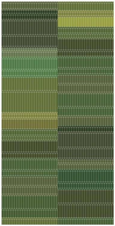 Moooi Carpets Zig Zag vloerkleed 300x400 groen