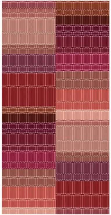 Moooi Carpets Zig Zag vloerkleed 300x400 rood