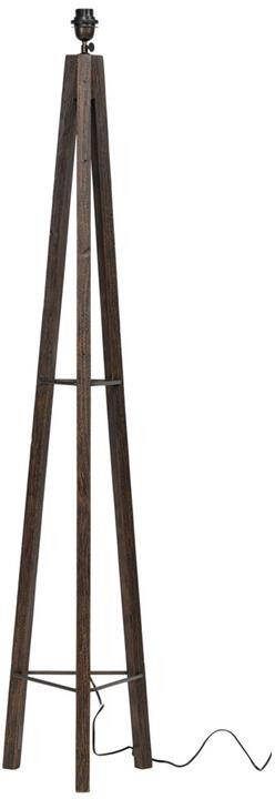 Must Living Floorlamp Porto Cristo BLACK 160x30x30 cm rustic recyc...
