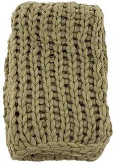 Nest Living Verena plaid groen 170 x 130 cm