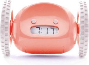 NeXtime CLOCKY Wekker op wielen Extra luid alarm voor diepe