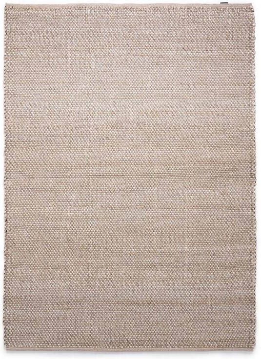 Nordic Weavers Wollen vloerkleed Lett beige|crème 250x340 cm