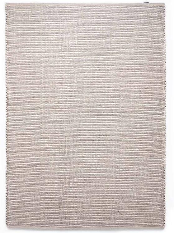 Nordic Weavers Wollen vloerkleed Lett wit 200x290 cm