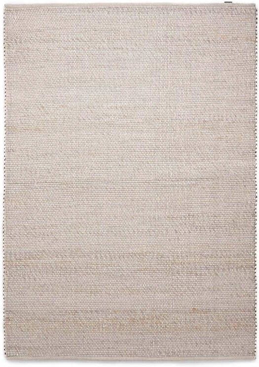 Nordic Weavers Wollen vloerkleed Lett wit|beige 140x200 cm