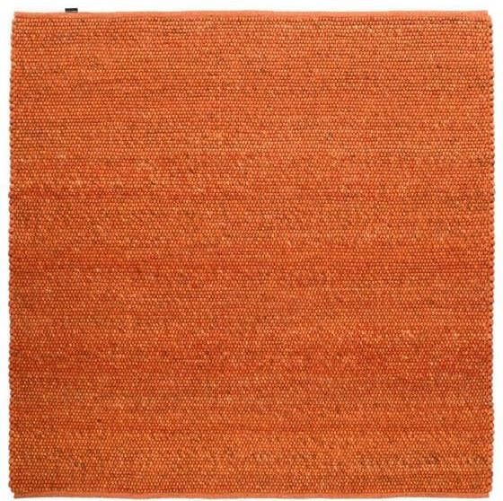 Nordic Weavers Wollen vloerkleed vierkant Lett cognac 250x250 cm