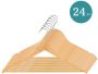 Nordix Kledinghangers Set 96 stuks Hout Kleerhangers - Thumbnail 2