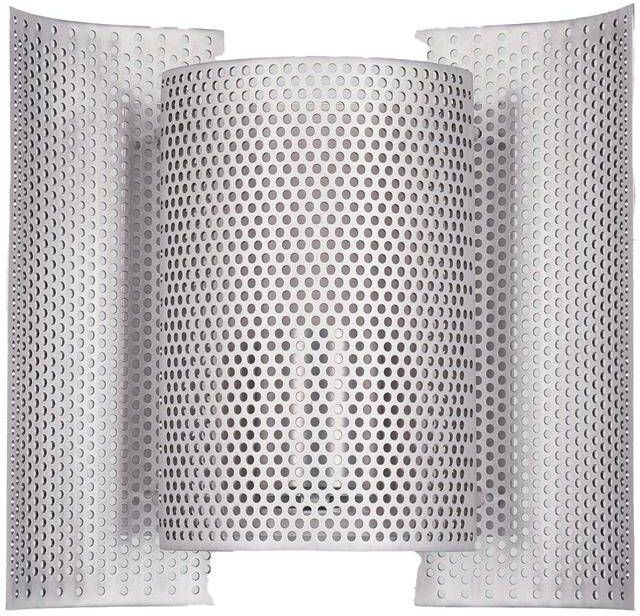 Northern Butterfly Perforated wandlamp aluminium