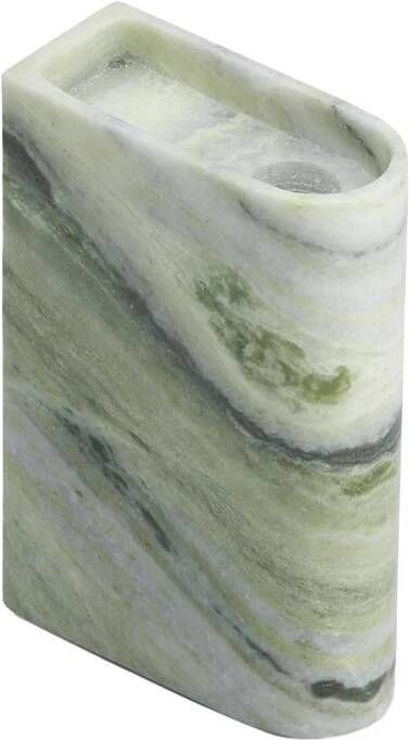Northern Monolith kandelaar medium groen marmer