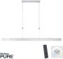 Lamponline Paul Neuhaus Hanglamp e-Slide L 120-200 cm mat chroom - Thumbnail 2