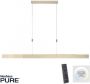 Lamponline Paul Neuhaus Hanglamp e-Slide L 120-200 cm mat goud - Thumbnail 2