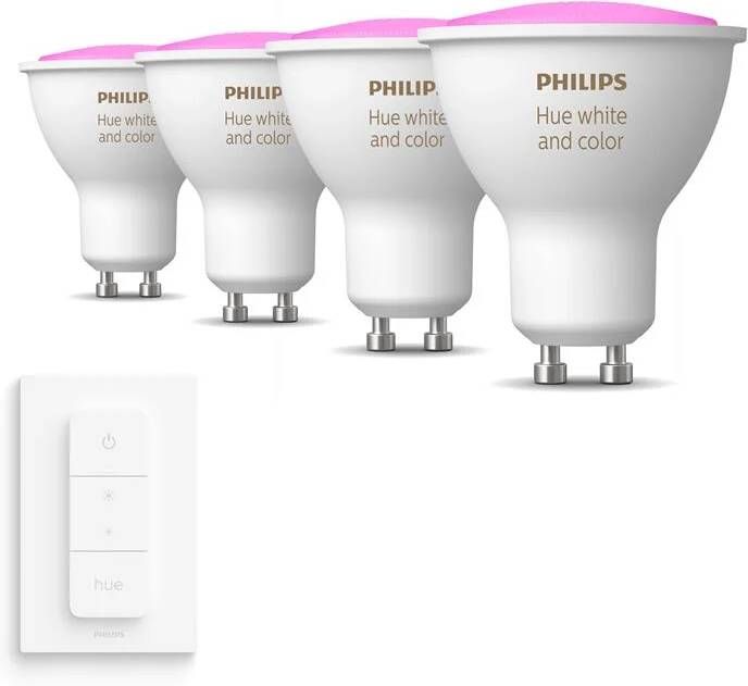 Philips Hue Uitbreidingspakket White and Color Ambiance GU10