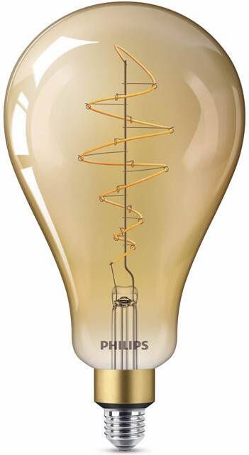 Philips LED Deco filament edison lamp dimbaar E27 7W 470lm 1800K 23…