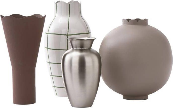 POLSPOTTEN Wavy Vaas Set van 4