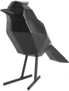Present time Bird Decoratief Object Zwart