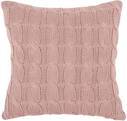 Present time Cushion Cable Knitted 45 x 45 x 16 cm