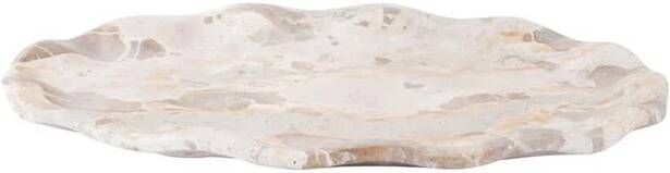 Present time Tray Waved Oval Medium