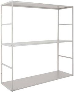 Present time Wandrek Level Metaal Mat Warm Grijs 60x20x60cm