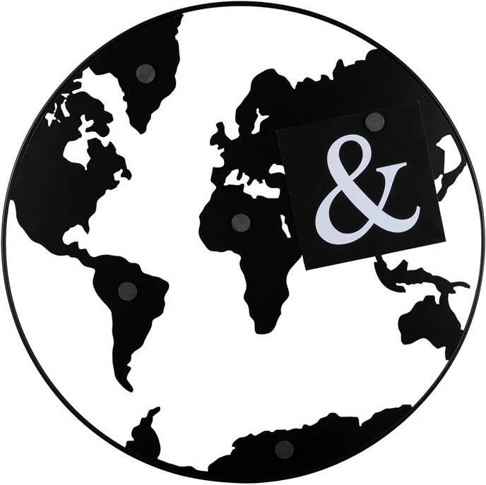 Present Time memobord World Map (54x54 cm)