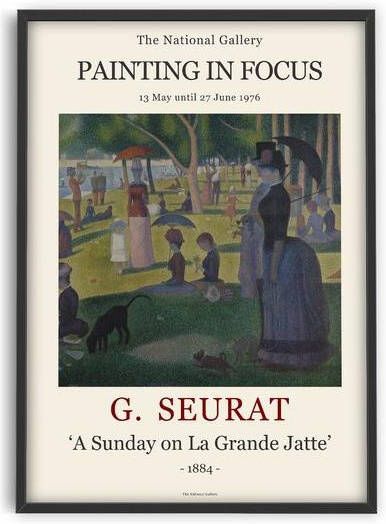 PSTR studio Georges Seurat Sunday in the park