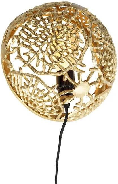 QAZQA Art deco wandlamp goud Maro
