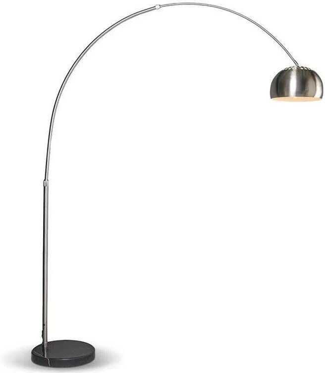 QAZQA Moderne booglamp staal verstelbaar Grande