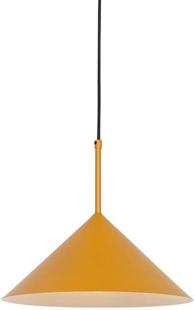 QAZQA Design hanglamp geel driehoek Triangolo
