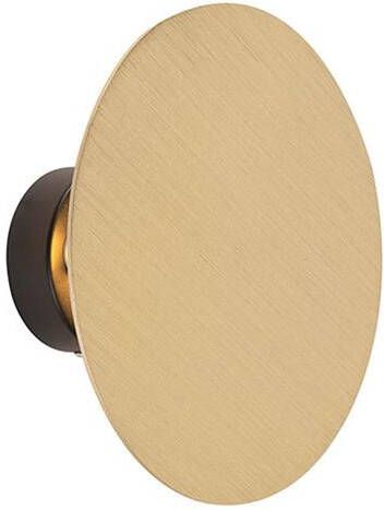 QAZQA Design wandlamp goud kantelbaar Pulley