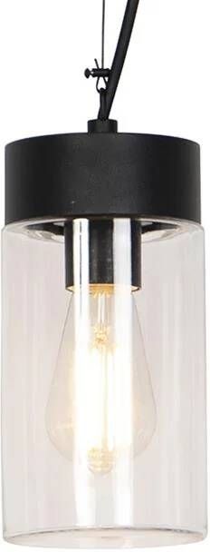 QAZQA Moderne hanglamp zwart IP44 Jarra