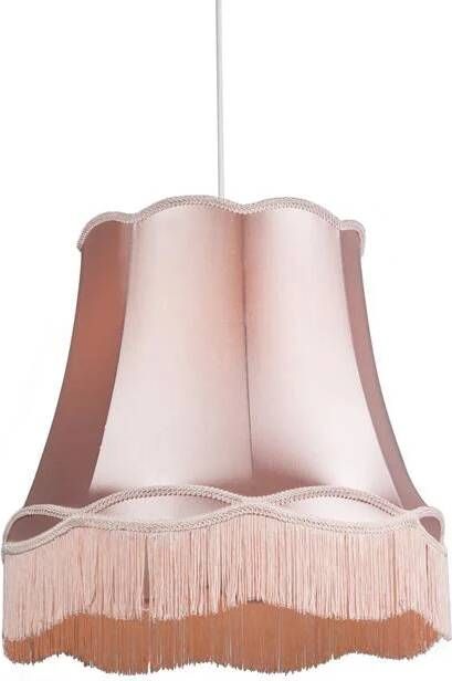 QAZQA Retro hanglamp roze 45 cm Granny