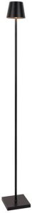 QAZQA LED staande Buitenlamp jackson Zwart Design L 13cm