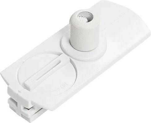 QAZQA Luxe hanglamp adapter voor 1-fase rail wit Iconic