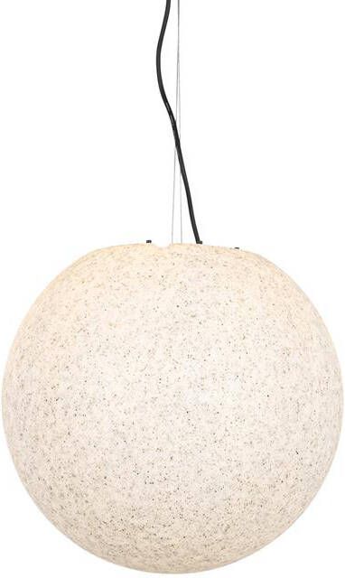 QAZQA Moderne buiten hanglamp grijs 45 cm IP65 Nura